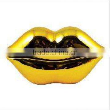 Yellow Color Lip Shape Telephone For Home