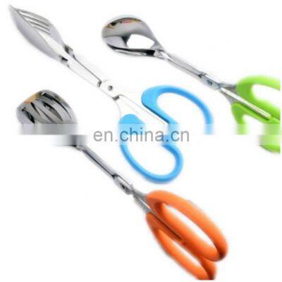 Best Selling High-Grade Temperature Resistant Nylon Grill Meat Different Types Food Tongs