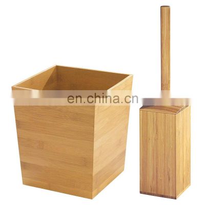 Fashion Toilet Brush Holder with Bamboo Cheap New Design