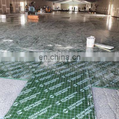 Plastic Formwork Sheets For Concrete 1220*2440*18mm Green PP Plywood Wbp Glue Plywood