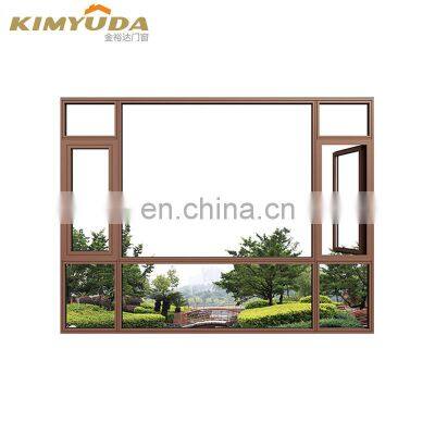 Spanish Commercial Swing Window High Quality Fitting Casement Window For Residential