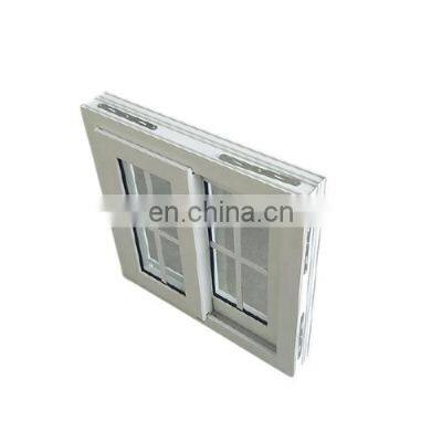 Vertical Slider Impact Resistance Glass Windows for USA Windows Design Single Hung Pvc Upvc Window Sliding Customized Size WEIKA