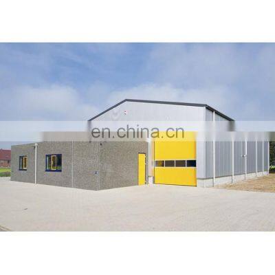 Modern Design Prefabricated Warehouse Galvanized Wall In Foshan