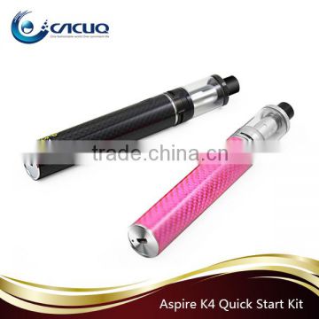 2016 newest Aspire K2/ K3/ K4 Quick Starter Kit aspire vape pens K4 with Nautilus Coil