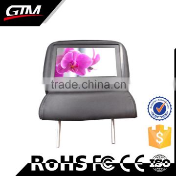 Taxi network touch machine 10 lcd advertising player indoor media sex photo bus advertising display headrest advertising display