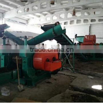 high quality tyre crusher waste tire recycling machine