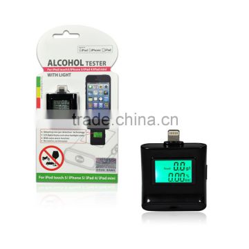 IPEGA for iPhone / iPad Backlight Screen Breath Breathalyzer Alcohol Tester Wholesale                        
                                                Quality Choice