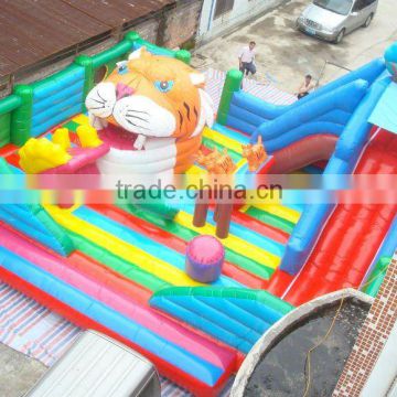 Most popular tiger inflatable amusement park