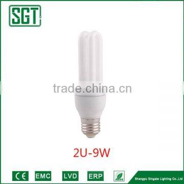 CFL 2U 9W 3U 8w 18W 20W long lifespan U Energy Saving lamp