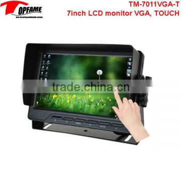 TM-7011VGA-T 7 inch digital touch screen monitor with with VGA input