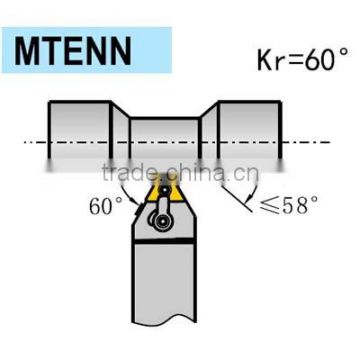 MTENN External Turning Tool for Turning, Chamfering and Copying