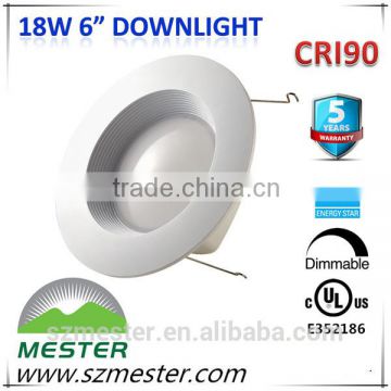 Mester 2015 New Product, 18W LED Downlight Energy Star Rated