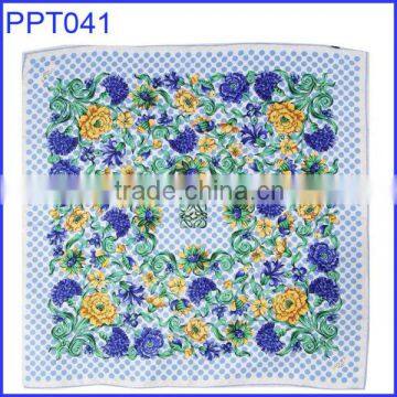 Beautiful wholesale new twill silk square scarf