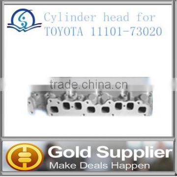 Brand New cylinder head for TOYOTA 11101-73020 with high quality and most competitive price.