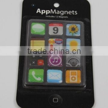 Iphone Photo Frame Epoxy App Icon Fridge Magnet