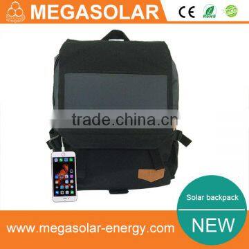 6w solar backpack for travel and camping