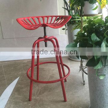 Esschert Design tractor shaped industrial adjustable bar stools made in china