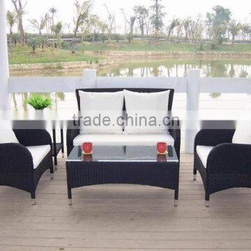 2015 Outdoor Furniture 4pc Sofa Set Rattan Sofa Set
