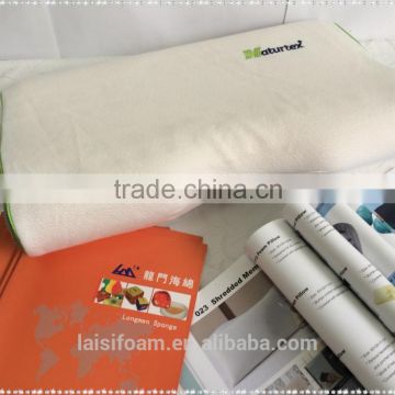 100% polyester memory foam pillow for decorative pillow LS-P-021-C wholesales foam pillow