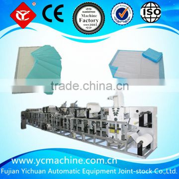 hygienic nursing pad production line made in China(CD150-FC)