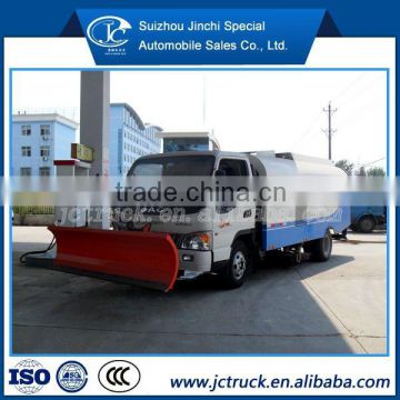 snow sweeper/truck mounted snow blowers JAC 4X2 Euro IV light vacuum sweeper truck