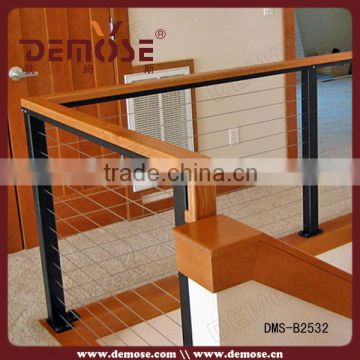 antique wood porch railing kits/steel cable railing/mild steel handrail