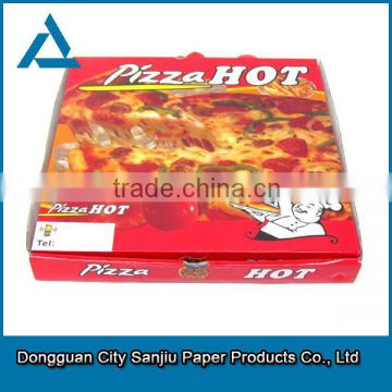 customized hexagon pizza box E-flute pizza box