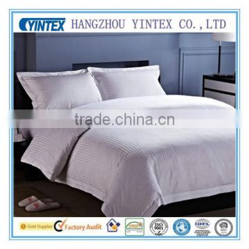 High quality 100% cotton bed sheet set for hotel