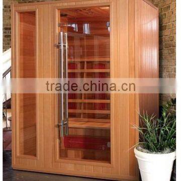 2016 new 3 person luxury infrared sauna improveed circulation