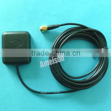 Antenna Manufacturer SMA Female Connector Magnetic Mount RG174 3M cable 5dBi glonass gps antenna car