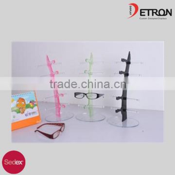 TOP Clear Acrylic Sunglasses Advertising Display Stand