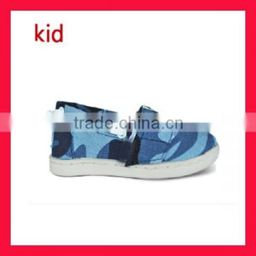 Wholesale Baby Boat Shoes Kids Canvas Casual Shoes Magic Tape Kids Shoes