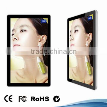 HD shopping mall supermarket wall mounted 32 inch lcd tv advertising
