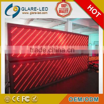 pixel 12, 14, 16, 20, 22, 25, 31.25mm RED LED text screen display