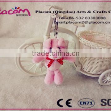 New design Lovely Fashion High quality Customzie Cheap Promotional Gifts and Holiday gift Plush toy Keychains Pig
