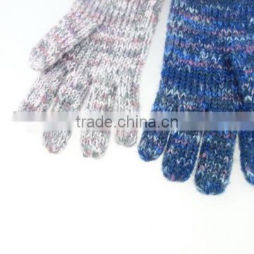 Direct factory price cheap cotton gloves with knitted cuffs