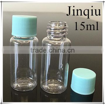 PET Plastic Type and Screen Printing Surface Handling clear plastic bottles