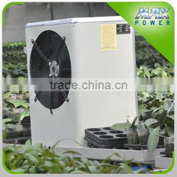 Farming natural gas heater for warming system