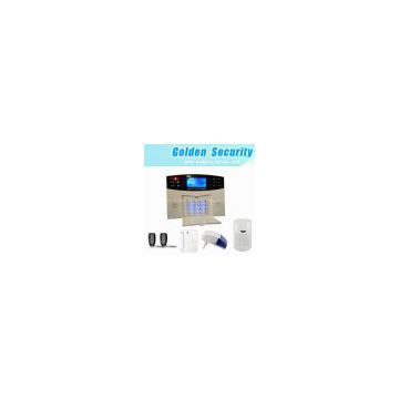 Phone disconnection detection&Blue backlighting graphic display GSM home security alarm system