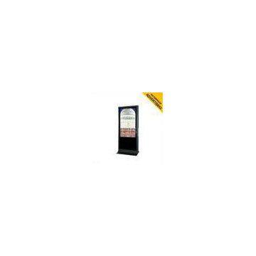 Stand Alone Outdoor LCD Advertising Display , Subway / Airport / Bank Digital Signage