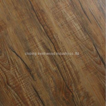 small embossed surface single click 8mm floated flooring