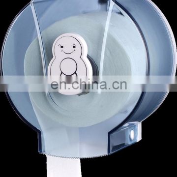Wall mounted single jumbo roll tissue dispenser CD--8647B