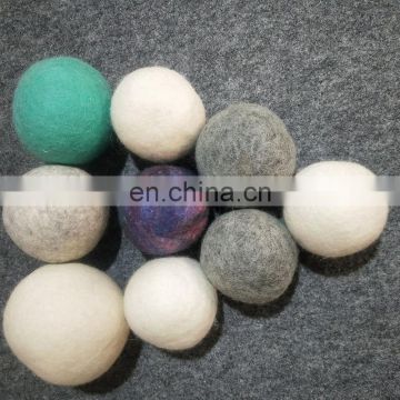 cusotomize size and color 100% organic zealand wool dryer balls