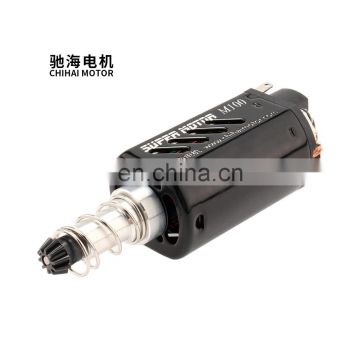 OEM airsoft motor CHF-480SA-11340 Long-Axis DC 11.1V 34000rpm  Hollow DC With Motor Gear For XWE M4 No.2 Gearbox