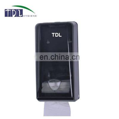 Black Small towel dispenser napkin dispenser toilet dispenser