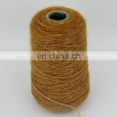 Most Popular Blended Camel Wool Nylon Spray Yarn For Knitting