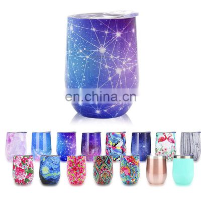 sublimation blanks double wall insulated vacuum 12 oz stainless steel tumbler