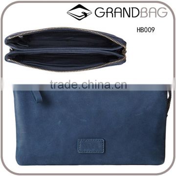 2016 new fashion real cowhide leather clutch bag hand bag handbag for women