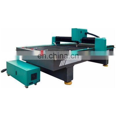 Carbon steel cutting CNC plasma cutter heavy-duty table with water table for suction smog