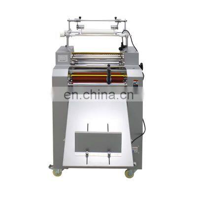 Factory Outlet A4 Hydraulic Thermal 75Mm Rubber Roll Laminator Lamination Machine